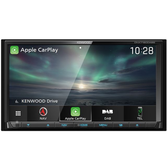 Kenwood DNX7190DABS - 7 Inch CarPlay Android Auto Bluetooth DAB GPS Stereo (***EX-DEMO***)