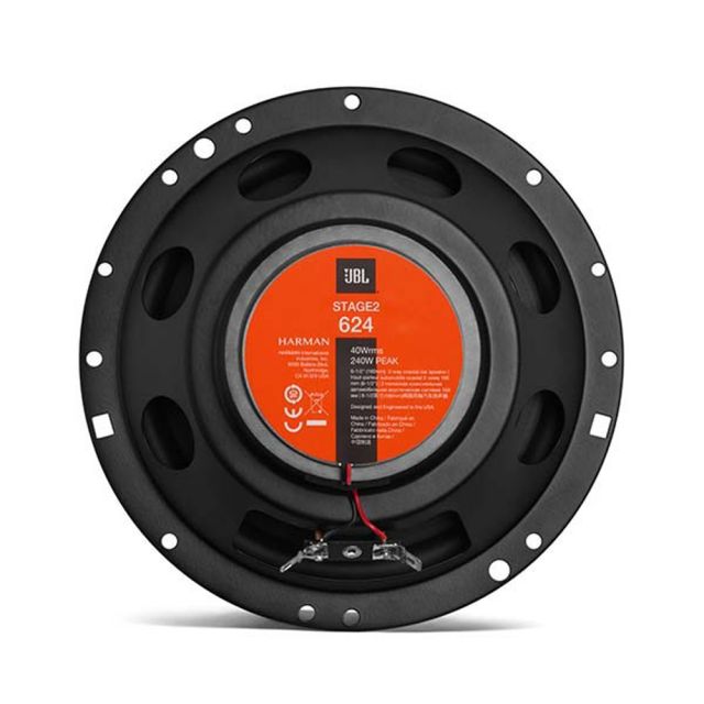 JBL STAGE2 624 - 6.5" 2-Way Coaxial Speakers 480W Total Power