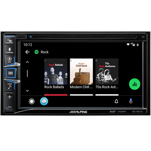 Alpine INE-W611D - 6.5" Screen Navi DAB Bluetooth CarPlay/Android Auto