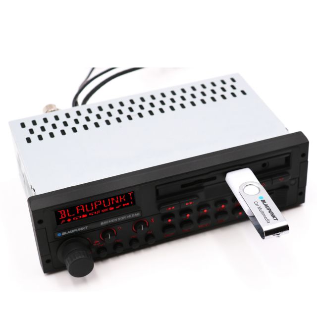 Blaupunkt Bremen SQR 46 DAB - Retro Classic Bluetooth DAB+ USB  Stereo