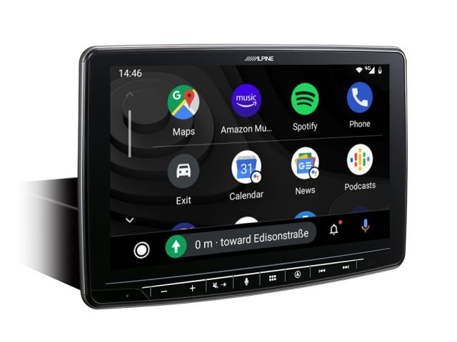 Alpine INE-F904D - 9" Screen built-in Navi BT DAB+ CarPlay Android Stereo Screen