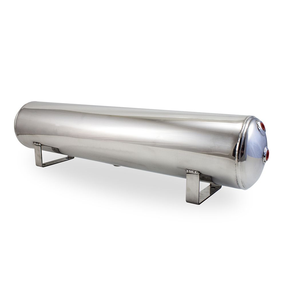 Air Lift 12955 -  Aluminium 4 Gallon Tank - Polished Finish