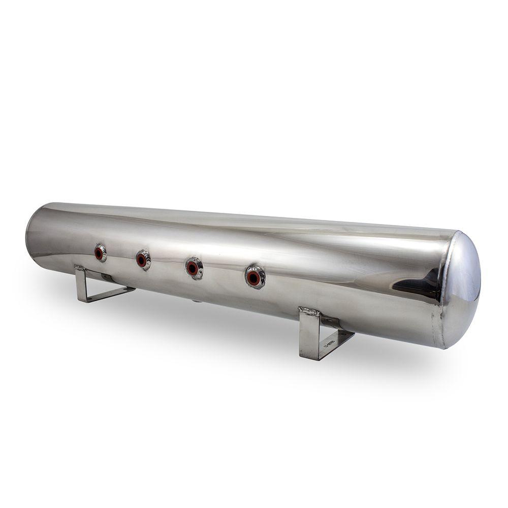 Air Lift 12956 - Aluminium 5 Gallon Tank - Polished Finish
