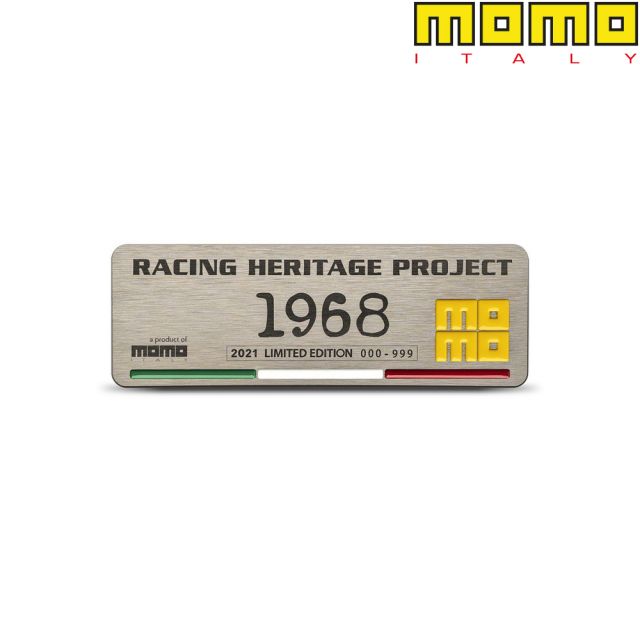 Momo 1968 Racing Heritage Project Smooth Leather Steering Wheel 350mm