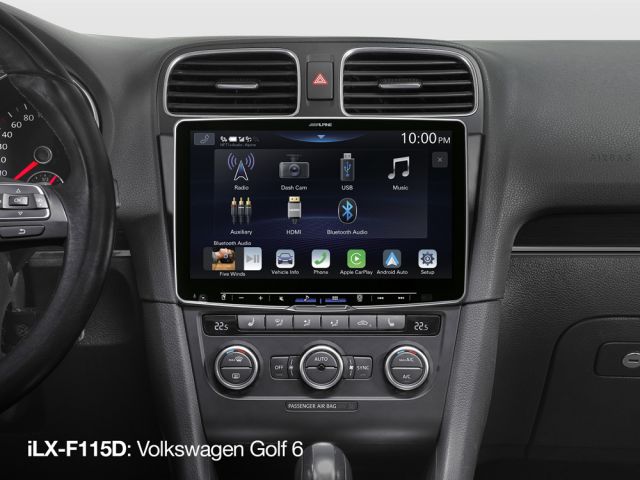 Alpine iLX-F115D Halo 11 - 11" Screen DAB+ CarPlay Android Auto Stereo