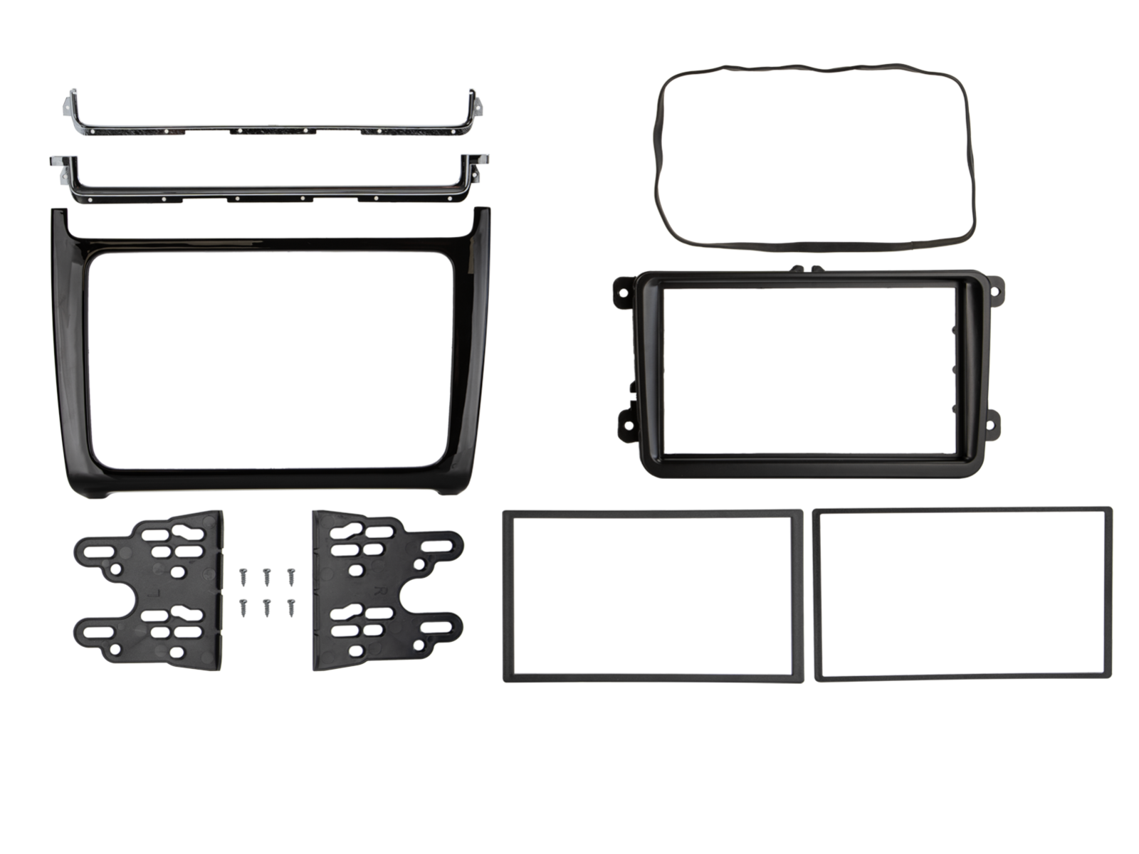 ACV 621320-41-2 VW Polo V (6R) 2014-2017 Complete Double Din Stereo Fitting Kit