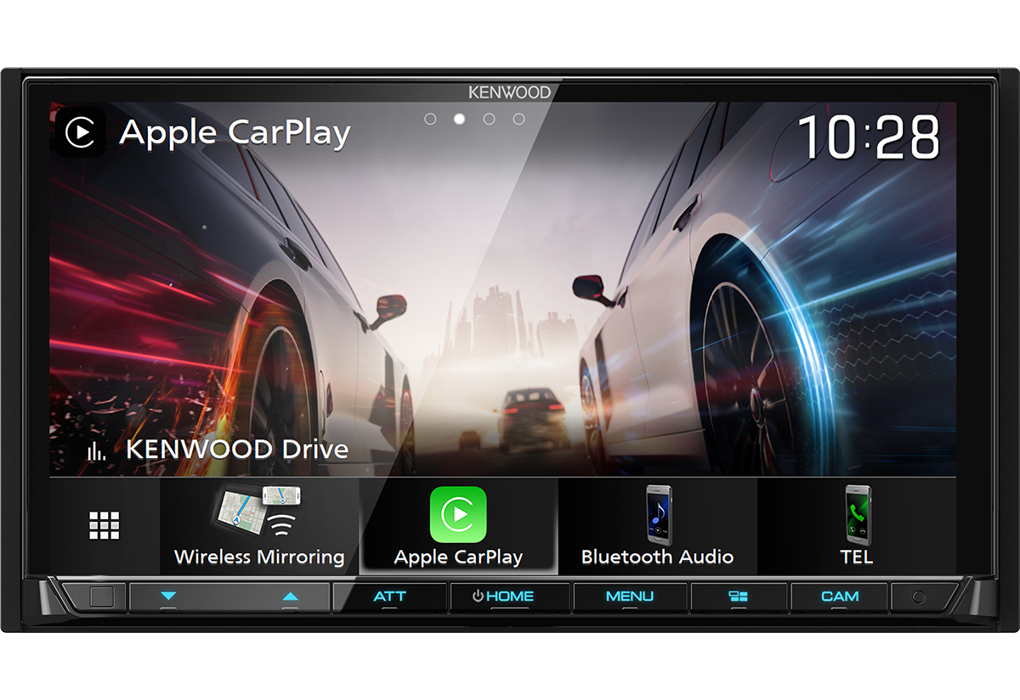 Kenwood DMX8021DABS - 7" CarPlay™ & Android Auto Mirroring DAB+ Bluetooth Stereo