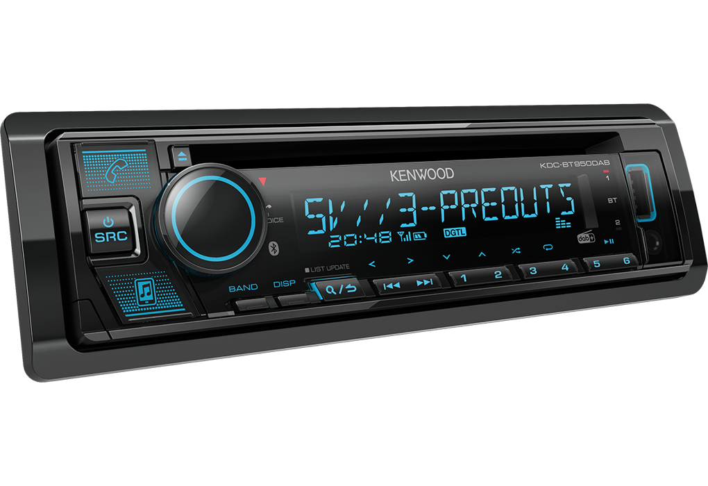 Kenwood KDC-BT960DAB - CD/MP3 Receiver USB Bluetooth DAB Stereo