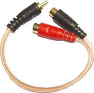Boss Audio Systems CY2F - 2Female-1Male Y lead
