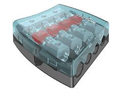 Connection by Audison BFD41.1 - 4-way Fuse Distributor Block
