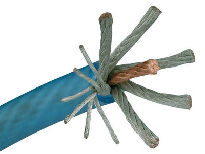 Connection by Audison MP 1/0BL.2 - 0 Gauge power cable  (Per Metre)