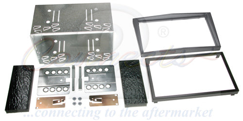 Connects2 CT23VX02 Vauxhall Double Din Chrome Silver Fascia Adaptor Kit