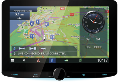 Kenwood DNR992RVS - 10.1 Inch HD CarPlay,Android Auto Wireless Mirroring DAB Bluetooth Stereo