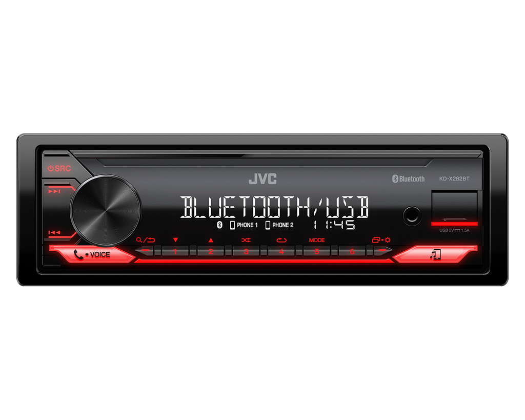 JVC KD-X282BT - Digital Media Receiver Bluetooth® AUX In USB Car Stereo