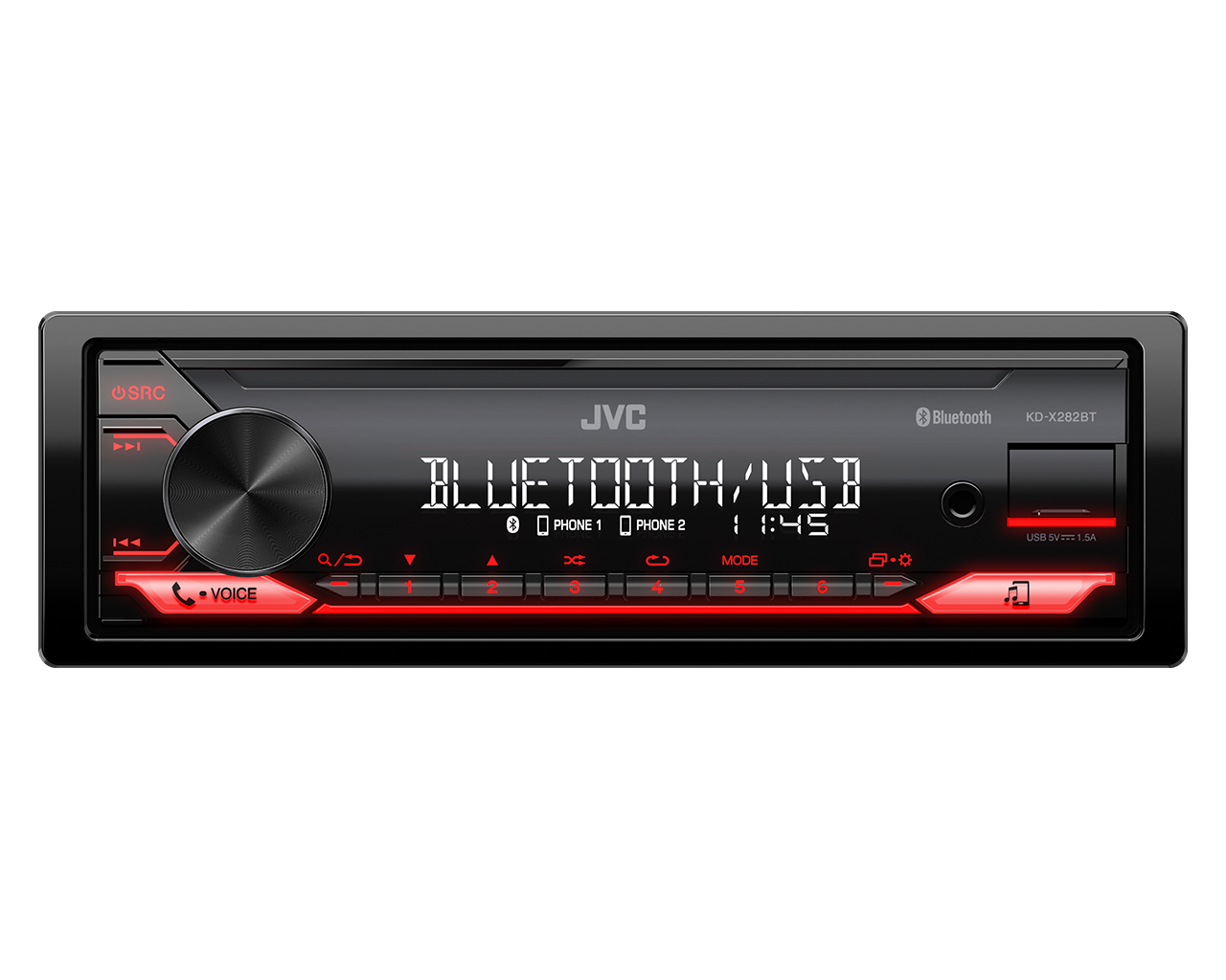 JVC KD-X282BT - Digital Media Receiver Bluetooth® AUX In USB Car Stereo