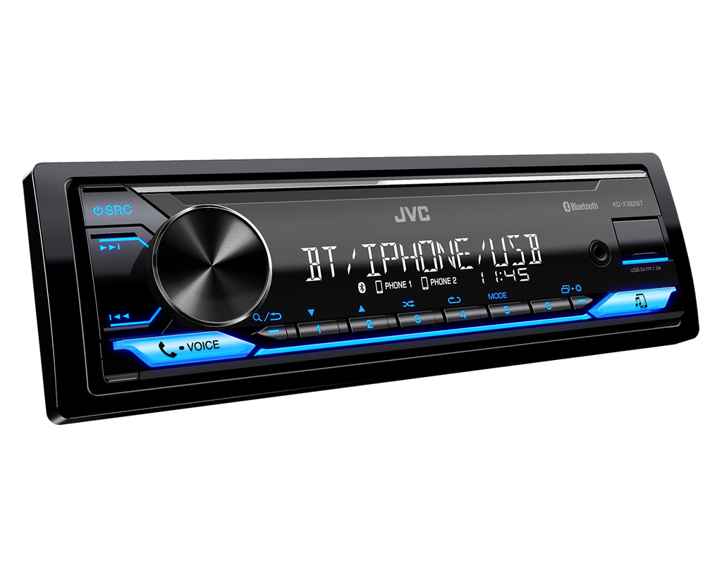 JVC KD-X382BT - Digital Media Receiver Bluetooth® USB Tuner Car Stereo
