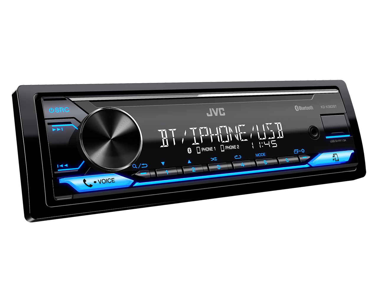 JVC KD-X382BT - Digital Media Receiver Bluetooth® USB Tuner Car Stereo