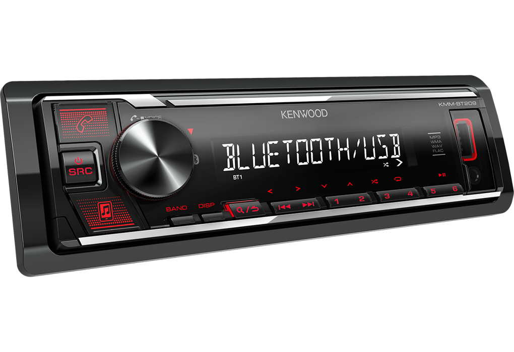 Kenwood KMM-BT209 - Digital Media Receiver Dual Phone Bluetooth Stereo