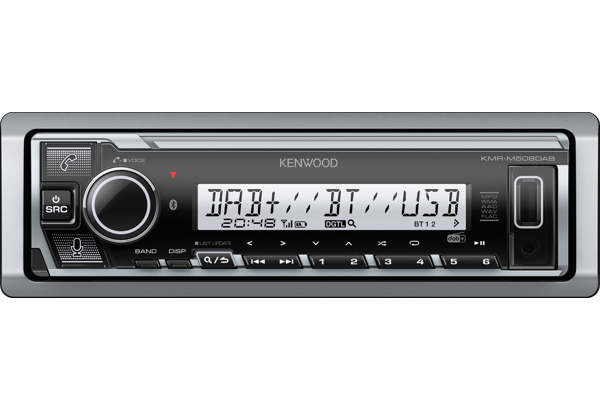 Kenwood KMR-M508DAB - Marine Digital Media Receiver Bluetooth DAB Stereo Alexa Ready