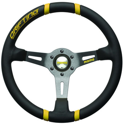 Momo Drifting Black/Yellow - 350mm STEERING WHEEL