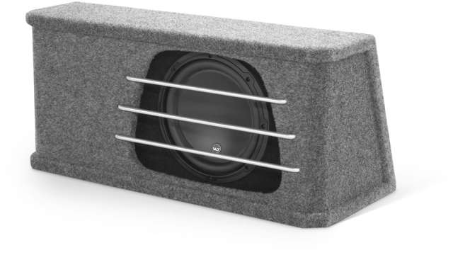 JL Audio HO110RG-W3v3 Wedge - 10" Subwoofer in High Output Enclosure