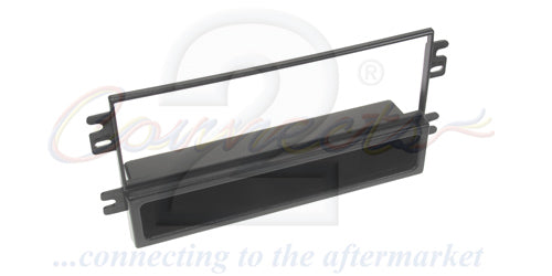Connects2 CT24KI04 - Kia Carens Fascia Plate (Black) Single Din With Fixed