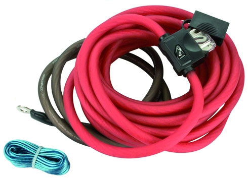 Connection by Audison FPK350.1 - 8 Gauge Power Wiring Kit