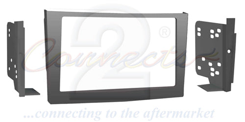 Connects2 CT23VX21 Vauxhall Astra 2008> Double Din Grey Fascia Kit