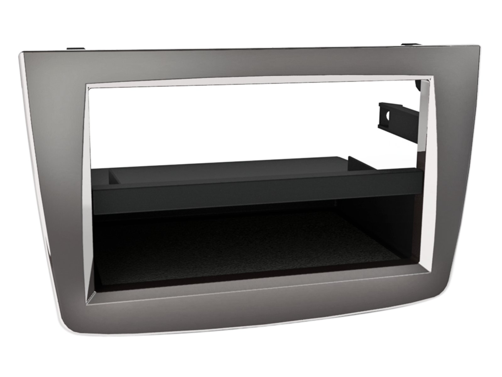 ACV 281001-88 Alfa Romeo Mito 2008> Double Din Stereo Fascia Surround Silver