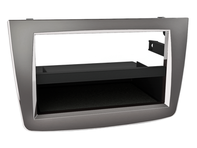 ACV 281001-88 Alfa Romeo Mito 2008> Double Din Stereo Fascia Surround Silver