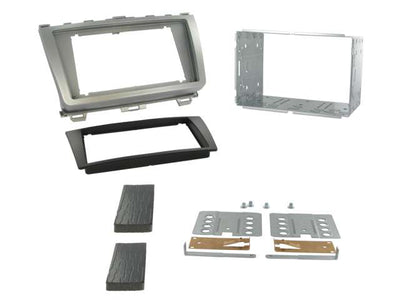 Connects2 CT23MZ13 Mazda 6 2008-2011 Silver Double Din Fascia Adaptor Kit