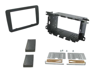 Connects2 CT23VW07 VW Golf Mk5 Polo Scirocco Double Din Stereo Soft Touch Fascia Adaptor Kit