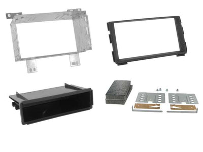 Connects2 CT24KI20 - Kia Cee'd 2009-2012 Single Din Black Fascia Kit