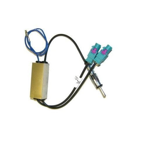 Autoleads PC5-149 - Vauxhall/VW/Audi Twin Fakra Aerial Adaptor to ISO