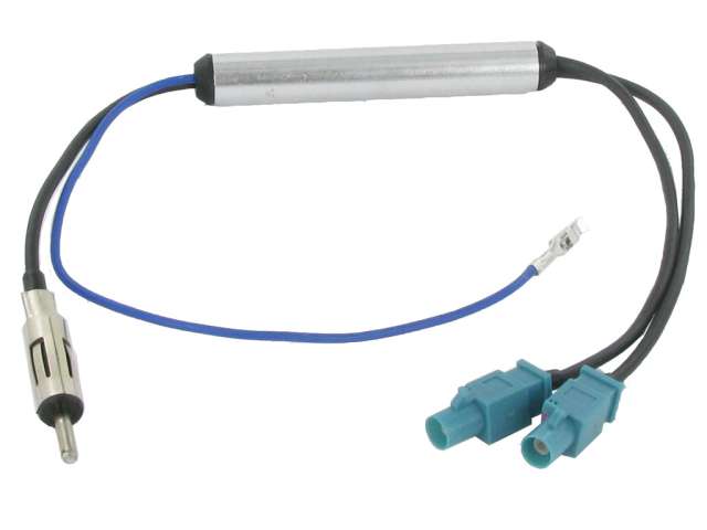 Connects2 CT27AA25 - Vauxhall/VW/Audi Twin Fakra Aerial Adaptor to ISO