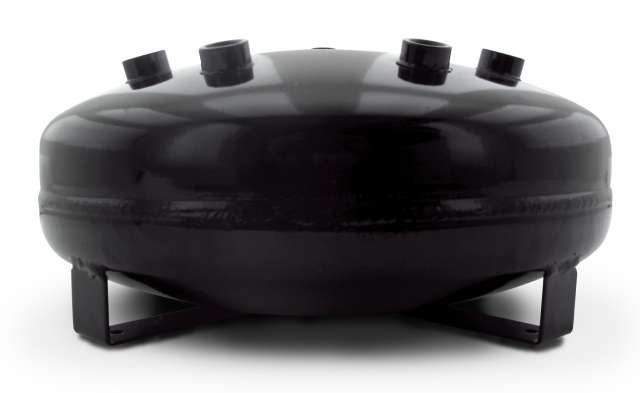 Air Lift 10995 - Black 4 Gallon Pancake Tank - Air Suspension Accessory