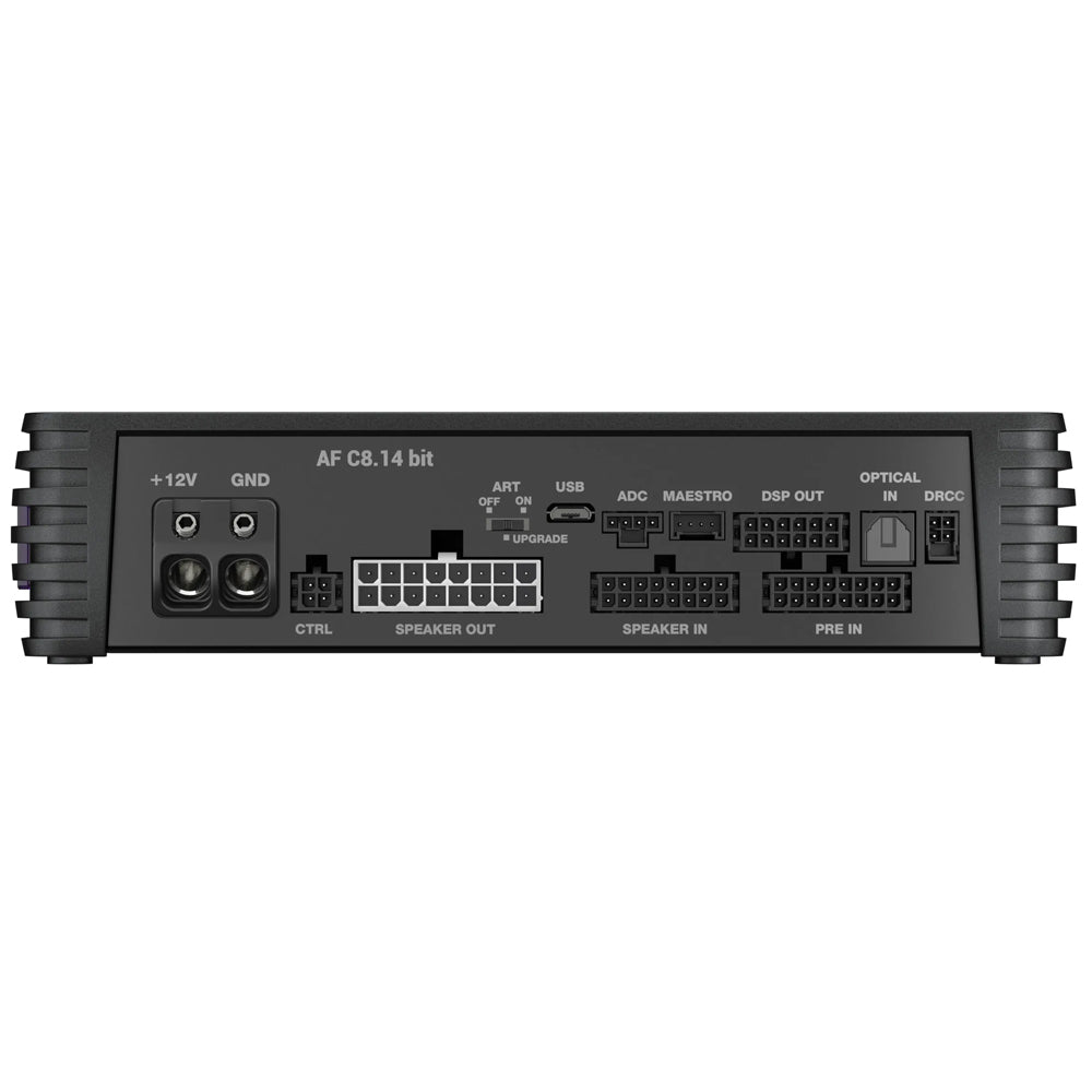Audison Forza AF C8.14 bit - D-class Fully Bridgeable 14 CH DSP Amplifier 800W