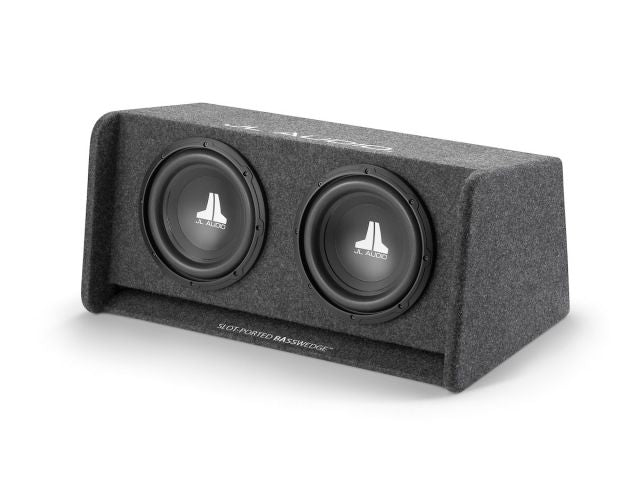 JL Audio CP210-W0v3 - Twin 10" Subwoofers in Slot-ported BassWedge™