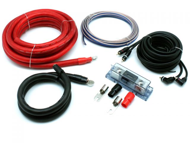 Connects2 PRO-ZERO - 0 Gauge Amplifier Wiring Kit