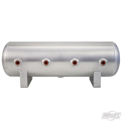Air Lift 11958 - Aluminium 2.5 Gallon Tank - Raw Finish