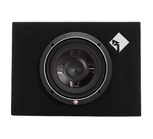 Rockford Fosgate P3S-1X8 - 8" Shallow P3 Loaded Subwoofer Enclosure 300W