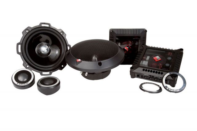 Rockford Fosgate T252-S  - 5.25" Aluminium 2-Way Component System