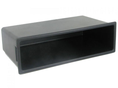 Connects2 Universal Single Din Car Stereo Pocket Tray Fascia 100mm Depth
