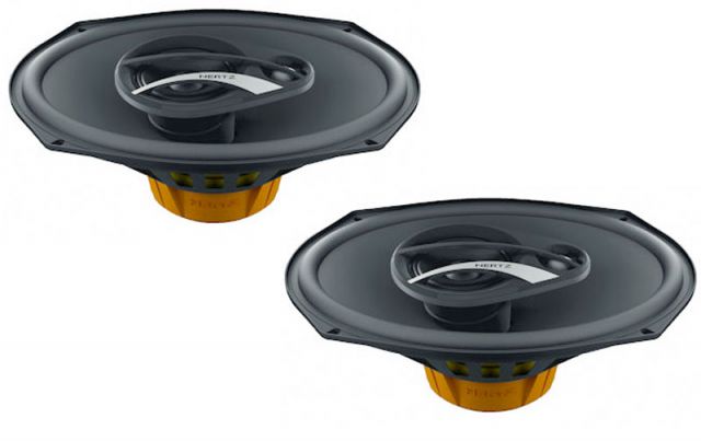 Hertz DCX690 - 3 Way 6x9 Coaxial Shelf Speakers