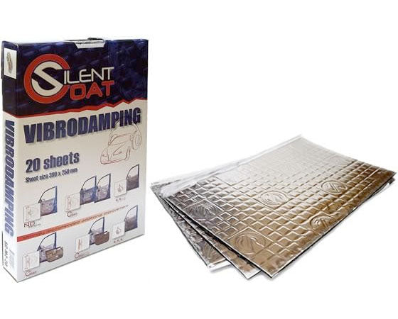 SilentCoat Volume Bulk Pack (2mm x 20 sheets)