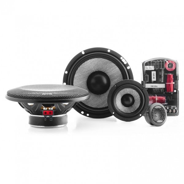 Focal 165AS3 - 16.5cm 6.5" 3-Way Component Car Door Speakers