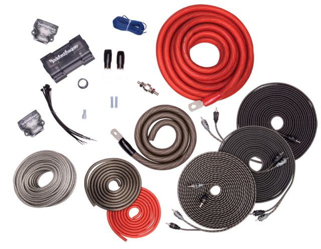 Rockford Fosgate RFK1D Dual Amp 1/0 AWG Dual Amp Wiring Kit