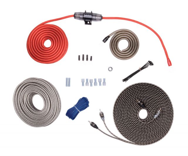 Rockford Fosgate RFK8X 8 AWG Complete Installation Kit
