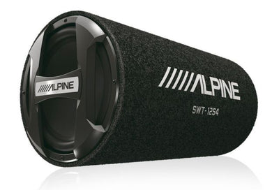 Alpine SWT-12S4 1000W Bass Reflex Sub with Tube Enclosure