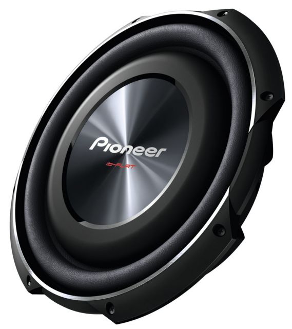 Pioneer TS-SW3002S4 - 12" Slim Subwoofer 1500 Watts